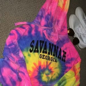Tie Dye Hoodie!